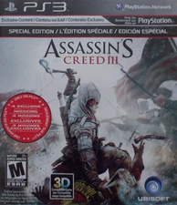 Assassin's Creed III -- Special Edition (Sony PlayStation 3, 2012) - Australian…