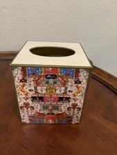 Marye- Kelley Neoclassical Decoupage Square Tissue Box Cover