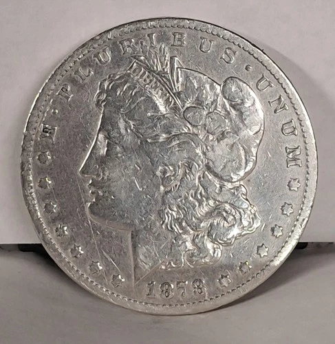 1878 Carson City Morgan Dollar. Good Details Coin For Album. 90% Silver