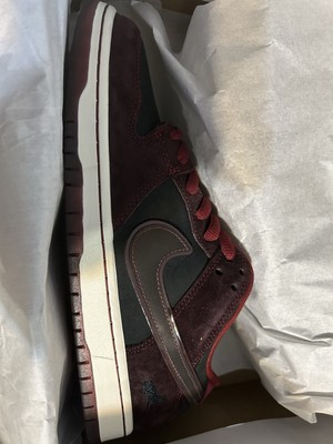 DS NEW Nike Sb RIOT SKATESHOP Mahogany Dark Beetroot Size 9.5 OG Rare 2025 Red