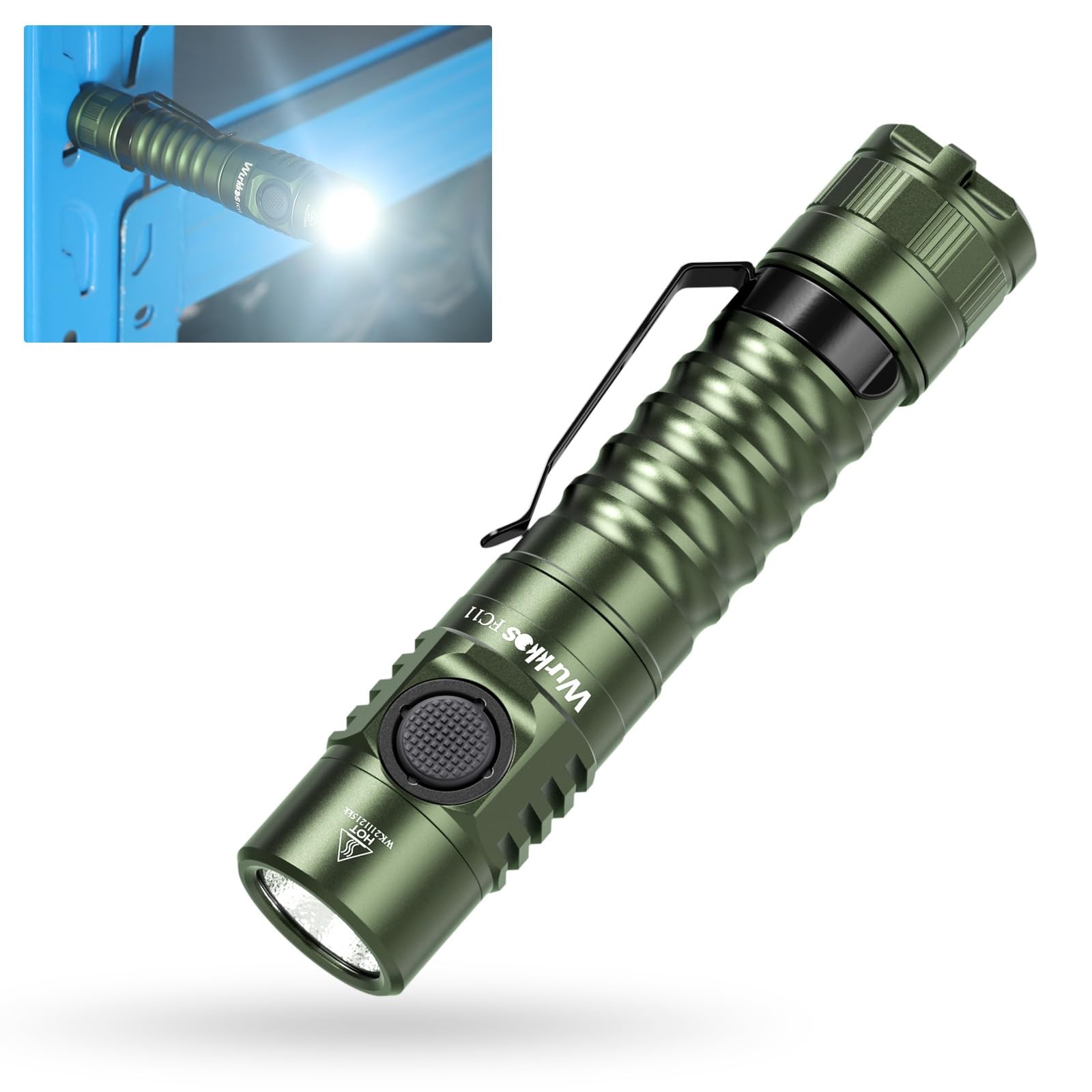 Lampe de poche LED rechargeable FC11 1300Lumen idéale pour camping et randonnée nocturne
