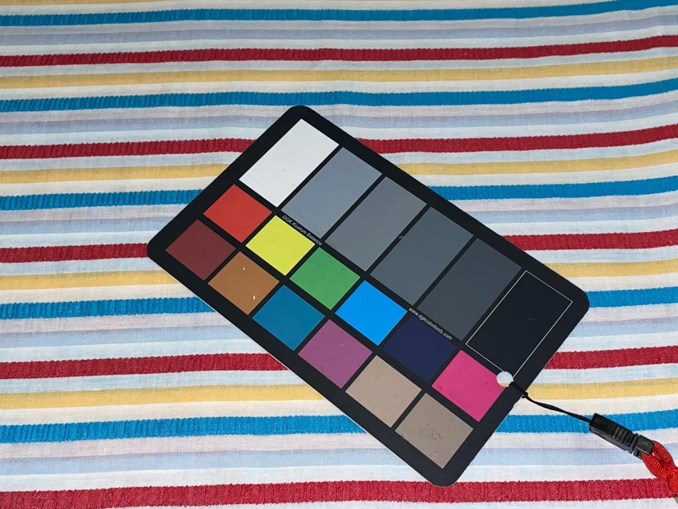 Tela de algodón a rayas vintage Seersucker de 1 yarda por rojo azul amarillo 36" X 40" Foto 3 de 4