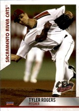 2019 Sacramento River Cats Choice #17 Tyler Rogers Denver Colorado Baseball Card