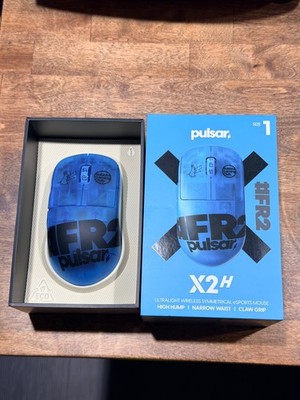 Pulsar X2H #FR2 Limited Edition Wireless Gaming Mouse Size 1 Mini Blue Open Box