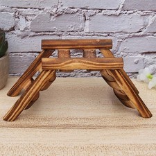 Climbing Ladder Wooden Bridge Toy for Hamster Mouse Small Pet Playing