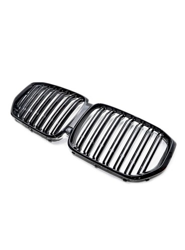 Gloss Black X5M Style Front Bumper bar Bodykit Grille Grill for BMW X5 G05 18-23 - Picture 9 of 20