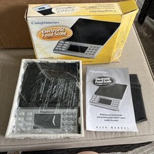 Weight Watchers Electronic Food SCALE w/Points Values Database LARGE DISPLAY NEW