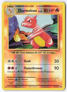 Charmeleon 10/108 XY Evolutions Reverse Holo