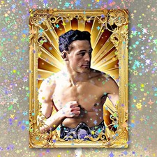 Jim Driscoll Holographic Golden Icon Art Card 01/10 Starpop Boxing Short Print