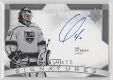 2021-22 Upper Deck Ultimate Collection Signatures Cal Petersen #US-CP Auto 16fy