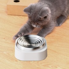 Gamelle pour Chat Robuste et Facile à Nettoyer, Multi-usage, Portable, avec