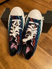 Converse All Star Low Top Multicolor Chevron Lace-Up Sneakers Rubber Outsole NIB
