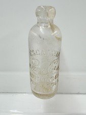 ATQ ESCAMBIA PEPSI COLA BOTTLING CO PENSACOLA FLA BLOB TOP HUTCH EMB SODA BOTTLE