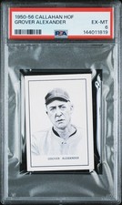 Grover Alexander 1950 Callahan HOF Hall of Fame PSA 6