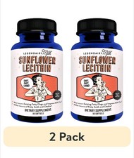 X2 Sunflower Lecithin Softgels for Breastfeeding Support, 60 Ct each,Exp 12/2027