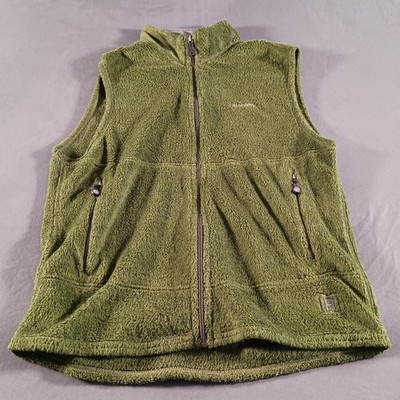 Patagonia Regulator R2 Polartec Full Zip Fleece Green Outdoor Hiking Mens M Vest