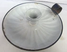 VINTAGE  PORCELAIN ENAMEL WARE CANDLE HOLDER     633