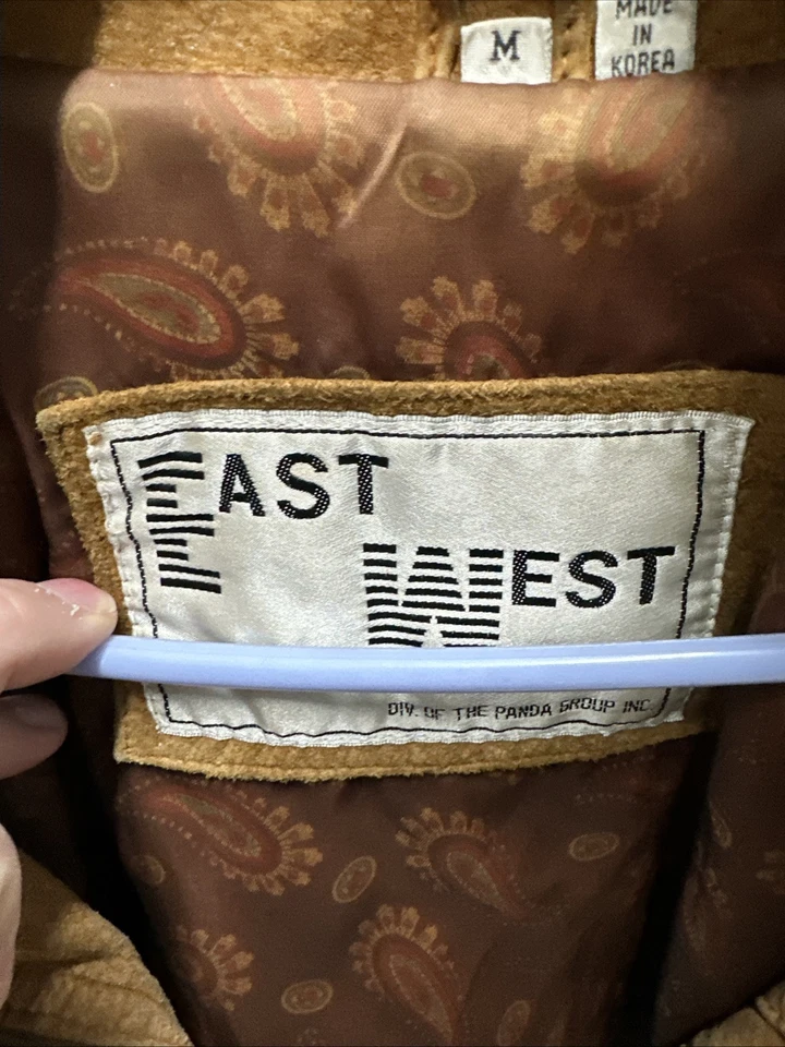 Chaqueta de cuero East West talla mediana Foto 2 de 3