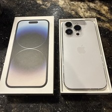 Apple iPhone 14 Pro - 256 GB - Silver (Unlocked) for sale online