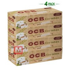 OCB Eco Tubetti King Size 8mm Con Tubo Filtro 4x Scatola Da 250 Vuote Sigaretta