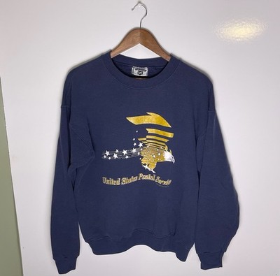 Vtg 90s USPS United States Postal Service Eagle Crewneck Sweatshirt Size L