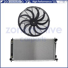For 1999-2003 Ford F-350 Super Duty 5.4L 1pcs of Radiator & 1pcs of Cooling Fan