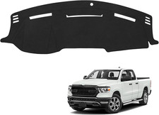 Black Dashboard Dash Board Cover Mat Carpet For Dodge 2010-2018 Ram 1500 2500 35 Black Dashboard Dash Board Cover Mat Carpet For Dodge 2010-2018 Ram 1500 2500 35