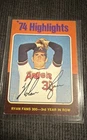 1975 Topps Nolan Ryan Highlights California Angels Vintage HOF Baseball Card #1