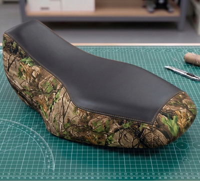 #ad Kawasaki Brute Force 450 Seat Cover 2025 To 2026 Camo Black Vinyl Seat Cover $45.99