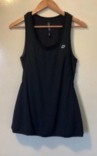 WOMANS LORNA JANE BLACK ACTIVE TANK SIZE M