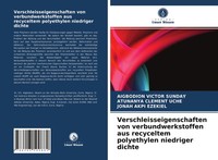 Aigbodion Victor Sunday (U. A.) | Verschleisseigenschaften Von...