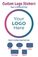 Custom Vinyl Waterproof Stickers for Businesses