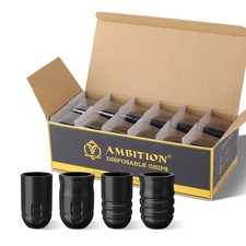 Disposable Tattoo Grip Adjustable Tattoo Machine Pen Rubber Handle Supply Artist