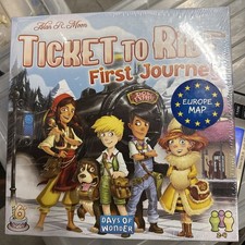 Ticket to Ride First Journey Europe Board Game Days Of