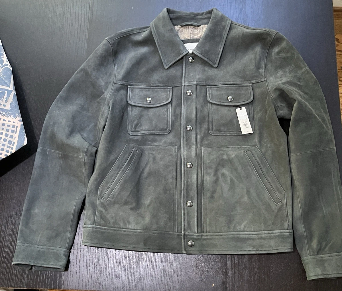 banana republic leather bomber jacket products for sale | eBay