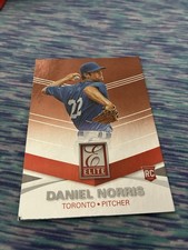 Daniel Norris 2015 Elite rookie baseball card #6. rookie card picture