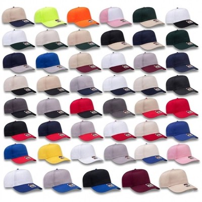 OTTO CAP  31-069 - 5 Panel Mid Profile Baseball Cap