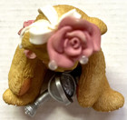 Cherished Teddies Everything's Coming Up Roses Bear w/ Flower Watering Can boxed — photo 4