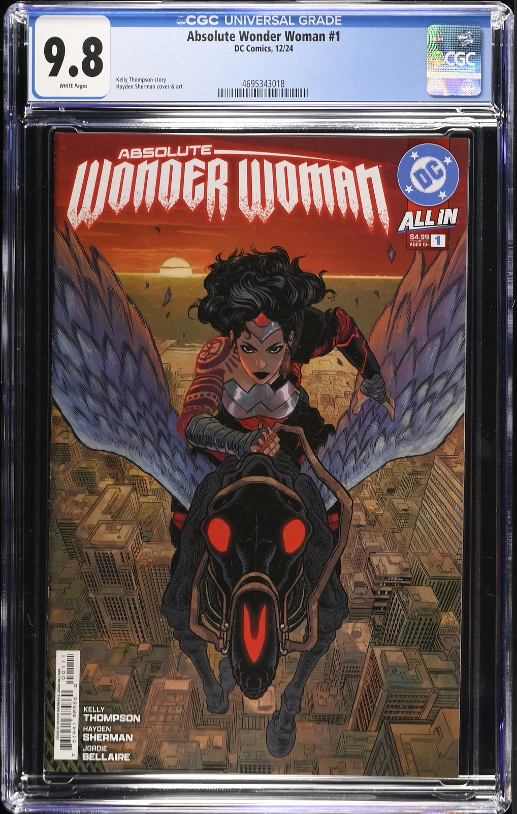 Absolute Wonder Woman 1 CGC 9.8 First Print