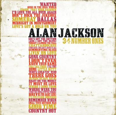 Alan Jackson 34 Numbers Ones (CD) Album