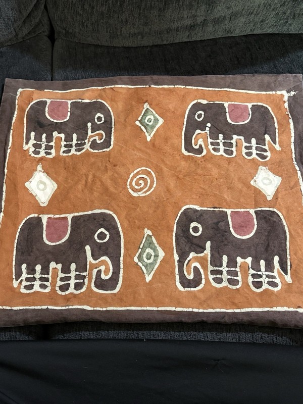 African Batik Sham