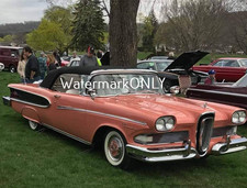 1958 Ford Edsel Convertible Classic American Car Pin-up Photo 25