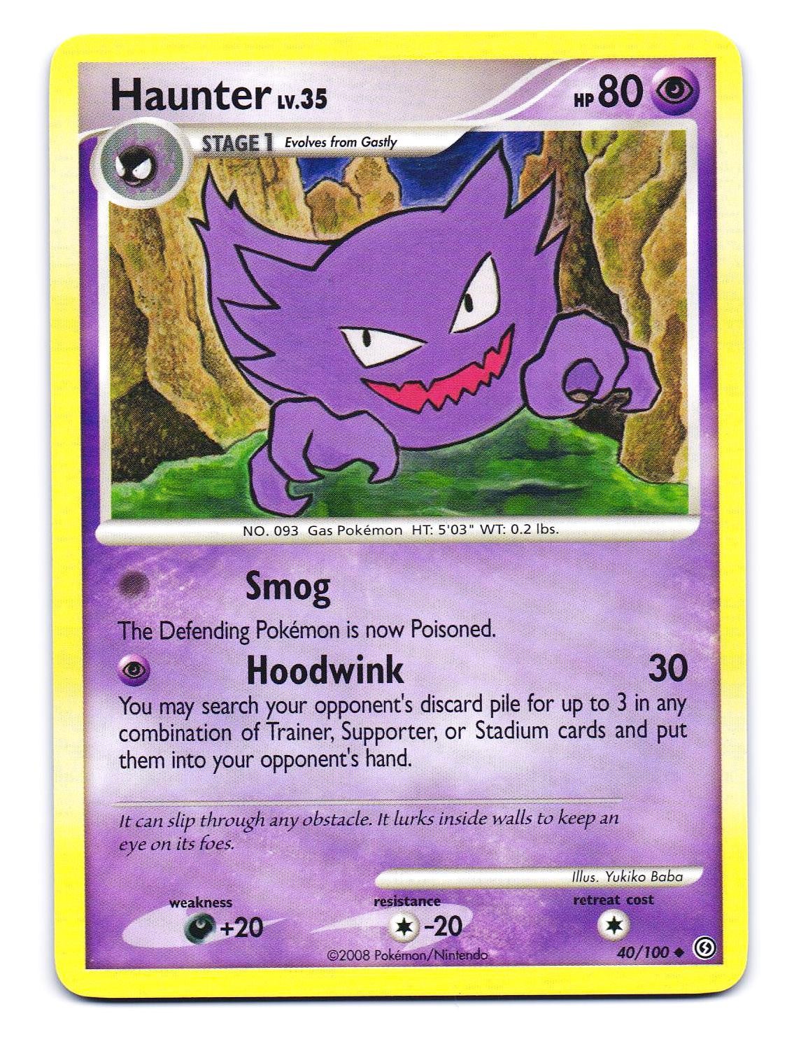 Haunter 40/100 Uncommon Stormfront LP
