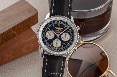 Breitling Navitimer 01 Automatik Edelstahl Chronograph Ref. AB0120 Klassiker