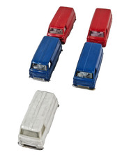 Job Lot Of 5 Vintage Tri-ang Minix Ford 15 CWT Thames Van No.13 OO Gauge Unboxed