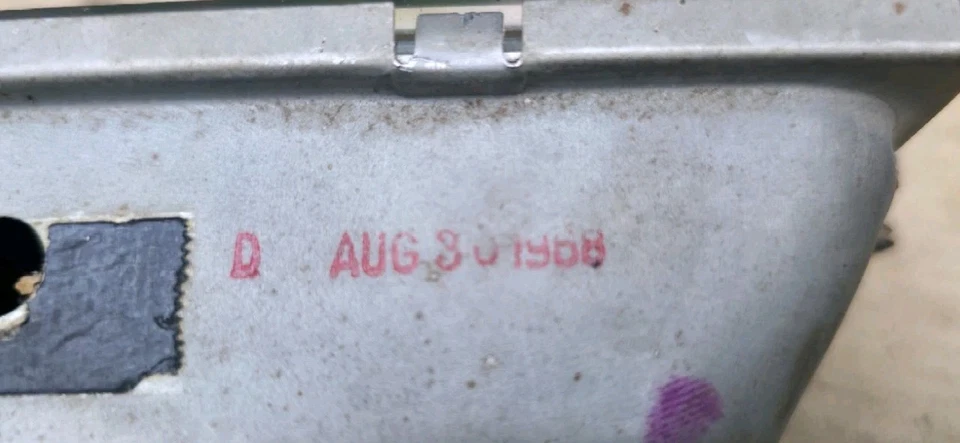 Reloj salpicadero Ford Mustang 1968-70 original vintage - excelente estado - funciona  Foto 4 de 4