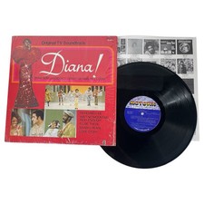 1971 Diana Ross VInyl LP Diana Original TV Soundtrack Motown M5-155V1 Tested