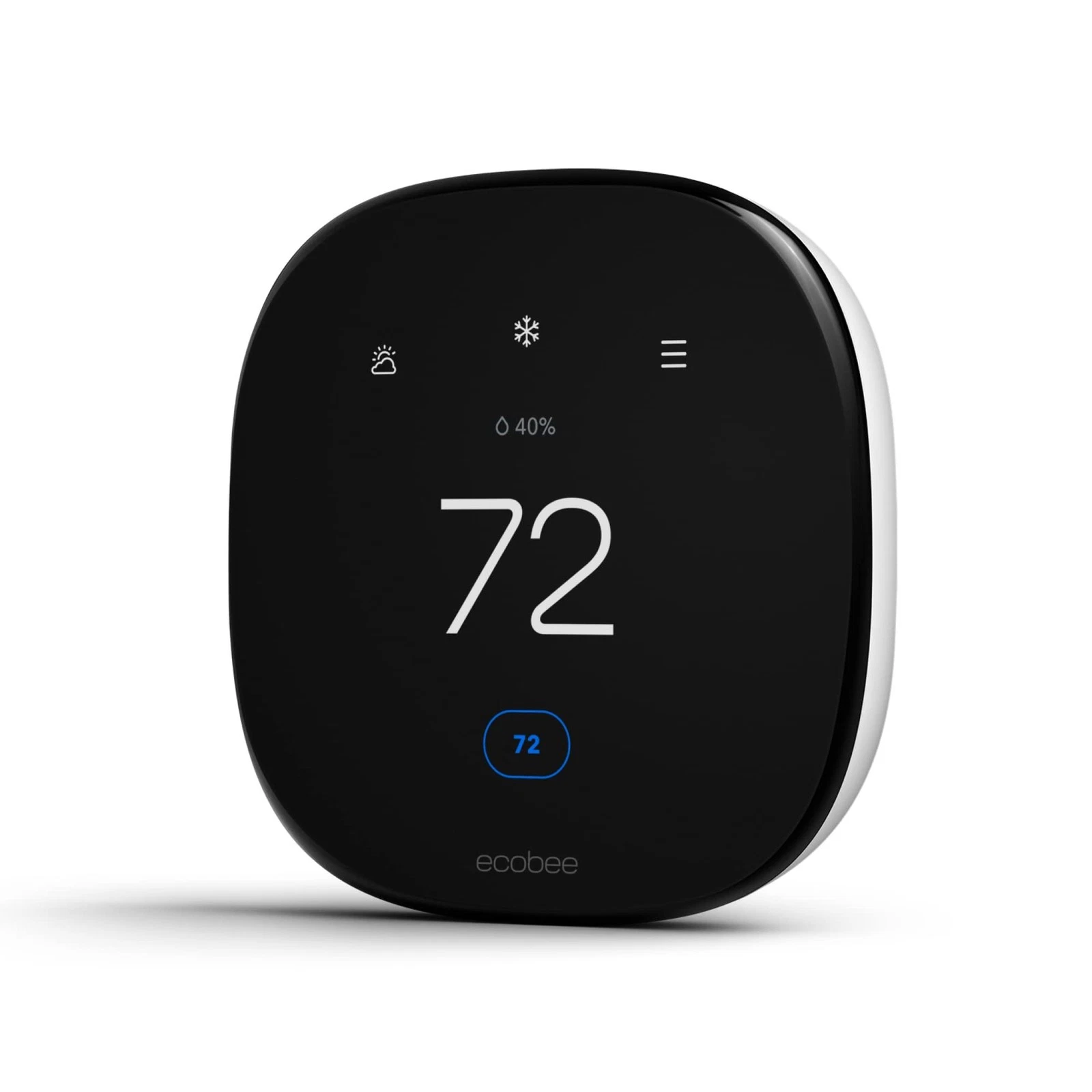 ecobee Smart Thermostat Enhanced - Programmable Wifi Thermostat - Works with ...