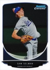 Sam Selman 2013 Bowman Chrome Prospects #BCP110
