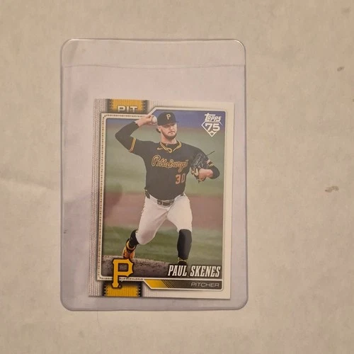 Topps 2026 #100 Paul Skenes Pittsburgh Pirates Base Set MLB Baseball Card